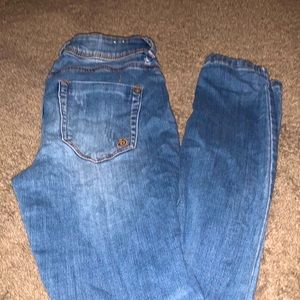 Size 1 ripped jeans
